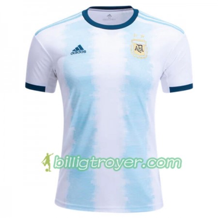 Billige Fotballdrakter Argentina Hjemmedraktsett Copa América 2019 Kortermet